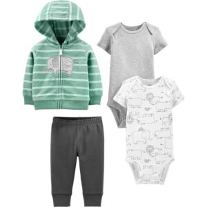 Simple Joys by Carters Baby Boys Rompers Pack of 3 – Yaxa Store